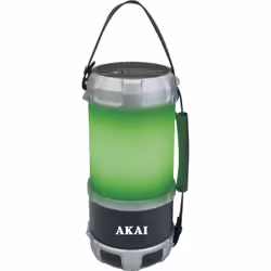 Akai ABTS-S38 altoparlante portatile e per feste Nero, Argento 14 W