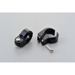 Daytona Set di morsetti per supporto manubrio - Ø22.2mm, nero