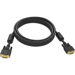 Vision TC 10MVGAP/BL cavo VGA 10 m VGA (D-Sub) Nero