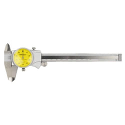 Mitutoyo - 505-732, Calibro ad orologio, 0-150 mm, 0,01 mm, 1 mm/giro, Piatta, Metrico