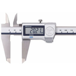 Mitutoyo - 500-707-20, Calibro digitale abs CoolantProof, 0-200 mm, 0,01 mm, IP67, Piatta, Metrico, senza uscita dati