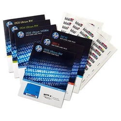 HPE Q2013A etichetta media per archiviazione Etichetta autoadesiva 110 pz