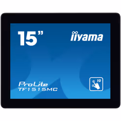 iiyama TF1515MC-B2 visualizzatore di messaggi 15" LED 350 cd/m² XGA Nero Touch screen - Vista aggiuntiva 8