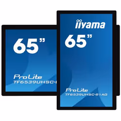 iiyama TF6539UHSC-B1AG visualizzatore di messaggi Pannello piatto interattivo 65" LCD 500 cd/m² 4K Ultra HD Nero Touch screen - Vista aggiuntiva 4