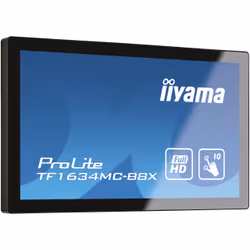 iiyama ProLite TF1634MC-B8X 15.6" Full HD LED Touch Multi utente Nero - Vista aggiuntiva 4