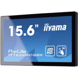 iiyama ProLite TF1634MC-B8X 15.6" Full HD LED Touch Multi utente Nero - Vista aggiuntiva 5