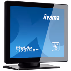 iiyama ProLite T1721MSC-B2 17" SXGA LED Touch Da tavolo Nero - Vista aggiuntiva 4