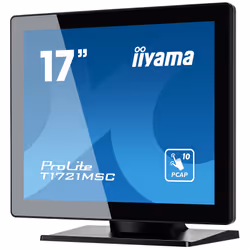 iiyama ProLite T1721MSC-B2 17" SXGA LED Touch Da tavolo Nero - Vista aggiuntiva 6