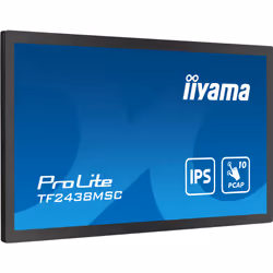 iiyama TF2438MSC-B1 visualizzatore di messaggi Pannello A digitale 24" LED 600 cd/m² Full HD Nero Touch screen - Vista aggiuntiva 5