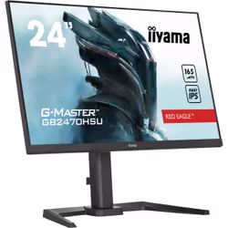 iiyama G-MASTER GB2470HSU-B5 LED display 24" Full HD Nero - Vista aggiuntiva 7