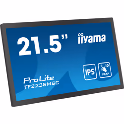 iiyama TF2238MSC-B1 visualizzatore di messaggi Pannello A digitale 22" LED 600 cd/m² Full HD Nero Touch - Vista aggiuntiva 5