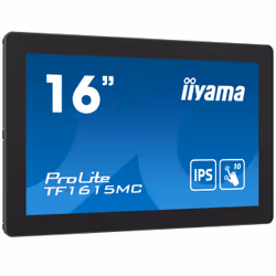 iiyama ProLite TF1615MC-B1 15.6" Full HD Touch Nero - Vista aggiuntiva 7