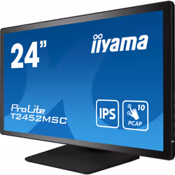 iiyama ProLite T2452MSC-B1 23.8" Full HD LCD Touch Multi utente Nero - Vista aggiuntiva 4