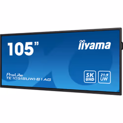 iiyama TE10518UWI-B1AG visualizzatore di messaggi Pannello A digitale 2,67 m (105") LED Wi-Fi 450 cd/m² 5K Ultra HD Nero Touch screen Processore integrato Android 24/7 - Vista aggiuntiva 4