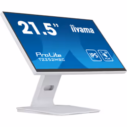 iiyama ProLite T2252MSC-W2 21.5" Full HD LCD Touch Tavolo Bianco - Vista aggiuntiva 4