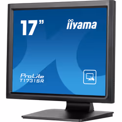 iiyama ProLite T1731SR-B1S 17" SXGA LCD Touch Nero - Vista aggiuntiva 8