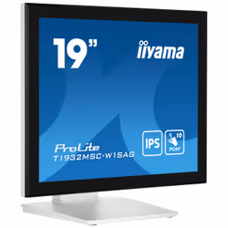 iiyama ProLite T1932MSC-W1SAG 19" Full HD LED Touch Da tavolo Bianco - Vista aggiuntiva 4
