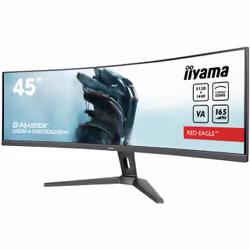iiyama G-MASTER RED EAGLE CURVED 45" Dual QHD LED Nero - Vista aggiuntiva 4