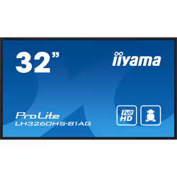 iiyama LH3260HS-B1AG visualizzatore di messaggi Pannello A digitale 31.5" LED Wi-Fi 500 cd/m² Full HD Nero Processore integrato 24/7 - Vista aggiuntiva 6