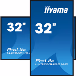 iiyama LH3260HS-B1AG visualizzatore di messaggi Pannello A digitale 31.5" LED Wi-Fi 500 cd/m² Full HD Nero Processore integrato 24/7 - Vista aggiuntiva 8