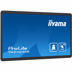 iiyama TW2424AS-B1 visualizzatore di messaggi Pannello piatto per segnaletica digitale 23.8" Wi-Fi 250 cd/m² 4K Ultra HD Nero Touch screen Processore integrato Android 24/7 - Vista aggiuntiva 4