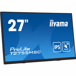 iiyama ProLite T2755MSC-B1 27" Full HD LED Touch Da tavolo Nero - Vista aggiuntiva 4