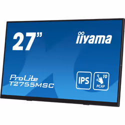 iiyama ProLite T2755MSC-B1 27" Full HD LED Touch Da tavolo Nero - Vista aggiuntiva 5