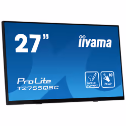 iiyama ProLite T2755QSC-B1 27" Full HD LCD Touch Nero - Vista aggiuntiva 5
