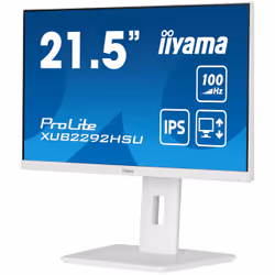 iiyama ProLite XUB2292HSU-W6 21.5" Full HD LED Bianco - Vista aggiuntiva 5
