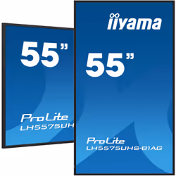 iiyama LH5575UHS-B1AG visualizzatore di messaggi Pannello piatto per segnaletica digitale 54.6" LCD Wi-Fi 500 cd/m² 4K Ultra HD Nero Processore integrato 24/7 - Vista aggiuntiva 5