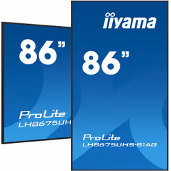 iiyama LH8675UHS-B1AG visualizzatore di messaggi Pannello piatto per segnaletica digitale 2,17 m (85.6") LCD Wi-Fi 500 cd/m² 4K Ultra HD Nero Processore integrato 24/7 - Vista aggiuntiva 5