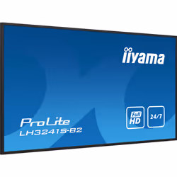 iiyama LH3241S-B2 visualizzatore di messaggi Design chiosco 31.5" LED 350 cd/m² Full HD Nero 24/7 - Vista aggiuntiva 6