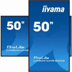 iiyama LH5041UHS-B2AG visualizzatore di messaggi Pannello piatto per segnaletica digitale 50" LCD 500 cd/m² 4K Ultra HD Nero 24/7 - Vista aggiuntiva 4