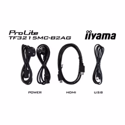 iiyama ProLite TF3215MC-B2AG 31.5" Full HD LED Touch Chiosco Nero - Vista aggiuntiva 4