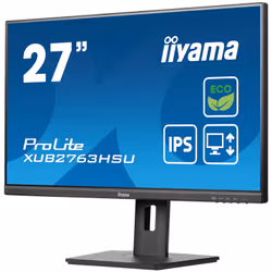 iiyama ProLite XUB2763HSU-B1 27" Full HD LED Nero - Vista aggiuntiva 6