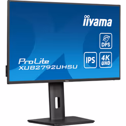iiyama ProLite XUB2792UHSU-B6 27" 4K Ultra HD LED Nero - Vista aggiuntiva 4
