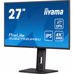 iiyama ProLite XUB2792UHSU-B6 27" 4K Ultra HD LED Nero - Vista aggiuntiva 5