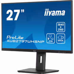 iiyama ProLite XUB2797UHSNP-B1 27" 4K Ultra HD LED Nero - Vista aggiuntiva 5