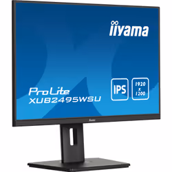 iiyama ProLite XUB2495WSU-B7 24" 4K Ultra HD LED Nero - Vista aggiuntiva 4
