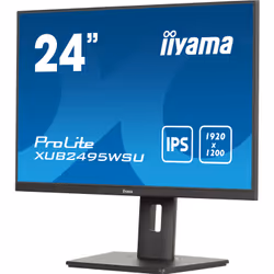 iiyama ProLite XUB2495WSU-B7 24" 4K Ultra HD LED Nero - Vista aggiuntiva 5