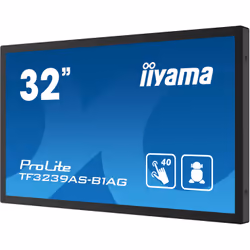 iiyama TF3239AS-B1AG visualizzatore di messaggi Pannello piatto per segnaletica digitale 31.5" LED 500 cd/m² 2.4K Ultra HD Nero Touch screen Processore integrato Android 24/7 - Vista aggiuntiva 5