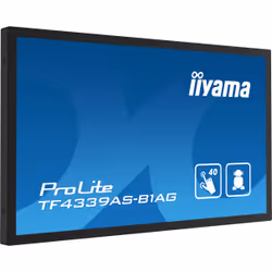 iiyama TF4339AS-B1AG visualizzatore di messaggi Pannello piatto per segnaletica digitale 42.5" LED 500 cd/m² 4K Ultra HD Nero Touch screen Processore integrato Android 24/7 - Vista aggiuntiva 5