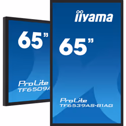 iiyama TF6539AS-B1AG visualizzatore di messaggi Pannello piatto per segnaletica digitale 64.5" LED 500 cd/m² 4K Ultra HD Nero Touch screen Processore integrato Android 24/7 - Vista aggiuntiva 5
