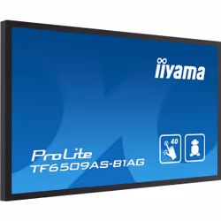 iiyama TF6539AS-B1AG visualizzatore di messaggi Pannello piatto per segnaletica digitale 64.5" LED 500 cd/m² 4K Ultra HD Nero Touch screen Processore integrato Android 24/7 - Vista aggiuntiva 6