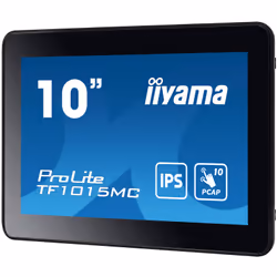 iiyama TF1015MC-B3 visualizzatore di messaggi Pannello piatto interattivo 10.1" LED 500 cd/m² HD Nero Touch screen - Vista aggiuntiva 4