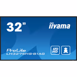 iiyama LH3275HS-B1AG visualizzatore di messaggi Pannello piatto per segnaletica digitale 32" LCD Wi-Fi 500 cd/m² Full HD Nero Processore integrato 24/7 - Vista aggiuntiva 4