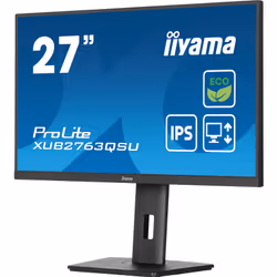 iiyama ProLite XUB2763QSU-B1 27" Full HD LED Nero - Vista aggiuntiva 5