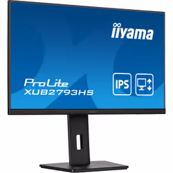 iiyama ProLite XUB2793HS-B7 27" Full HD LED Nero - Vista aggiuntiva 4