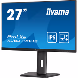 iiyama ProLite XUB2793HS-B7 27" Full HD LED Nero - Vista aggiuntiva 5