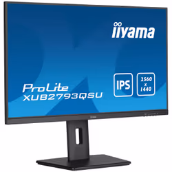 iiyama XUB2793QSU-B7 27" 2560 x 1140 Pixel Wide Quad HD LED Nero - Vista aggiuntiva 4